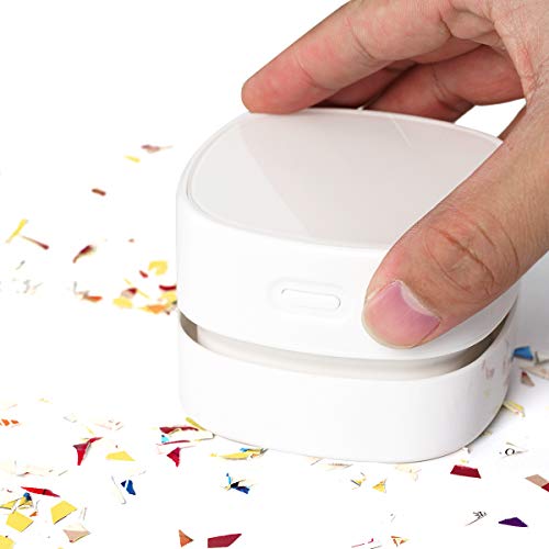 Surplex Aspiradora de Mesa Eléctrica Mini Limpiador de Polvo, Recargable Miniaspirador Inalámbrica Limpiador Portátil de Polvo, Virutas de lápiz, Migas, para Alumnos, Laptop, Escritorio Surplex Aspiradora de Mesa Eléctrica Mini Limpiador de Polvo, Recargable Miniaspirador Inalámbrica Limpiador Portátil de Polvo, Virutas de lápiz, Migas, para Alumnos, Laptop, Escritorio