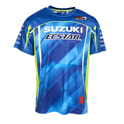 Suzuki - Camiseta - para hombre azul Small
