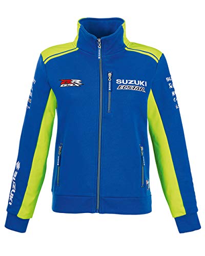 Suzuki Team Ecstar MotoGP - Sudadera con capucha azul S Suzuki Team Ecstar MotoGP - Sudadera con capucha azul S