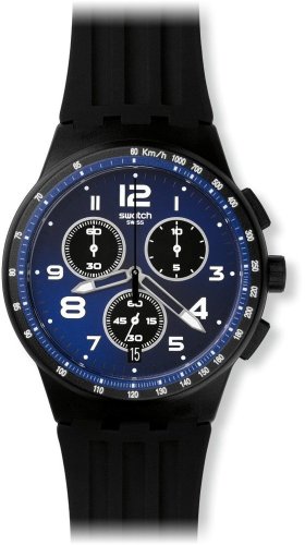 Swatch Reloj Cronógrafo de Cuarzo Unisex con Correa de Silicona – SUSB402 Swatch Reloj Cronógrafo de Cuarzo Unisex con Correa de Silicona – SUSB402