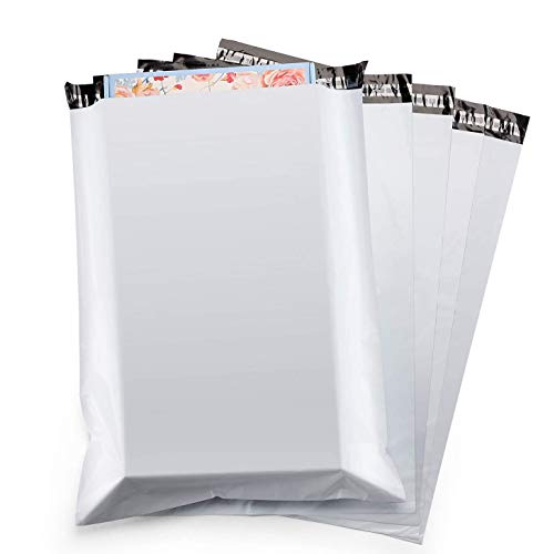 Switory 100pc 48.3cmx61cm Grandes Bolsas para Envíos, Anuncios de correo de polietileno blanco, sobres de envío Sobres de correo Bolsas para embalaje