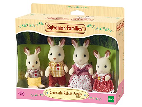 Sylvanian Families - 4150 - Familia Conejo Chocolate Sylvanian Families - 4150 - Familia Conejo Chocolate