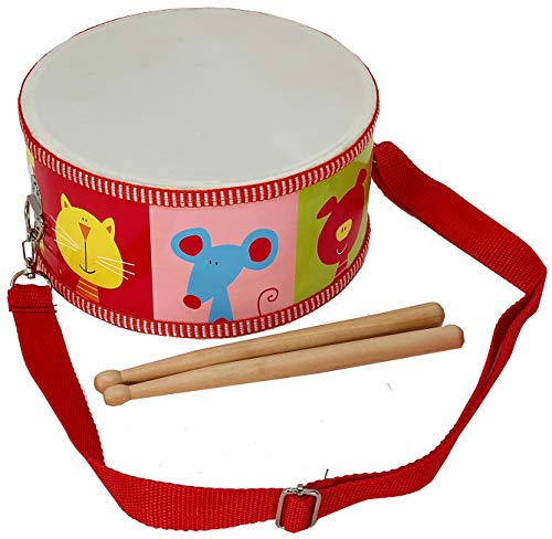 Tambor infantil para niños madera ROCKSTAR SMD102-TGE instrumento musical - Rockmusic