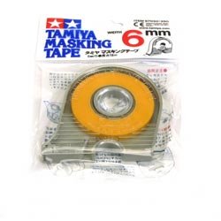 Tamiya - Cinta adhesiva de enmascarar 6mm. con portarollo (87030) Tamiya - Cinta adhesiva de enmascarar 6mm. con portarollo (87030)