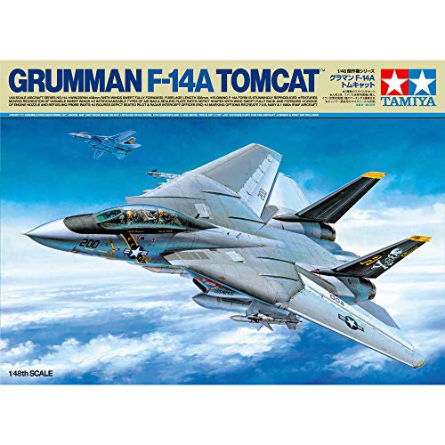 TAMIYA TAM61114 1/48 Grumman F-14A Tomcat Kit de avión de plástico