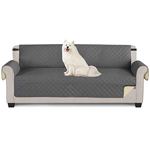 TAOCOCO Funda de sofá Impermeable Funda de cojín de protección para Mascotas Funda de sofá antisuciedad (Gris Claro/ 4 Plazas 195 * 218cm) TAOCOCO Funda de sofá Impermeable Funda de cojín de protección para Mascotas Funda de sofá antisuciedad (Gris Claro/ 4 Plazas 195 * 218cm)