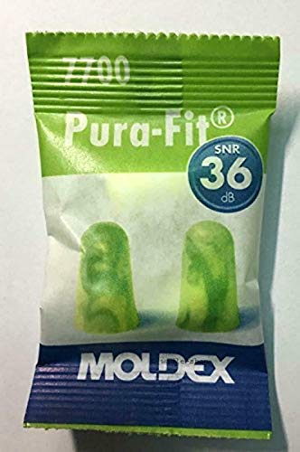 Tapones para los oídos Moldex Pura Fit 7700, 25 pares + caja de almacenamiento 3M, SNR = 36 db, protección auditiva wadle-shop ® Tapones para los oídos Moldex Pura Fit 7700, 25 pares + caja de almacenamiento 3M, SNR = 36 db, protección auditiva wadle-shop ®