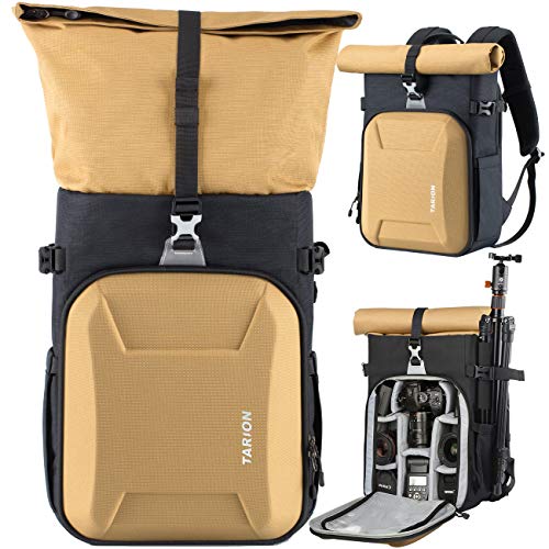 TARION XH Mochila Fotografia Profesional Mochila Camara Grande para Ordenador portatil 15 Pulgadas Tripode Accesorio cámara Mochila Fotografia Laptop Bolsa de Fotos Reflex Amarillo TARION XH Mochila Fotografia Profesional Mochila Camara Grande para Ordenador portatil 15 Pulgadas Tripode Accesorio cámara Mochila Fotografia Laptop Bolsa de Fotos Reflex Amarillo