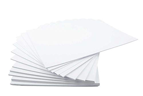 Tarjeta A5 de 250 g/m² House of Card & Paper, color blanco (paquete de 100 hojas) Tarjeta A5 de 250 g/m² House of Card & Paper, color blanco (paquete de 100 hojas)