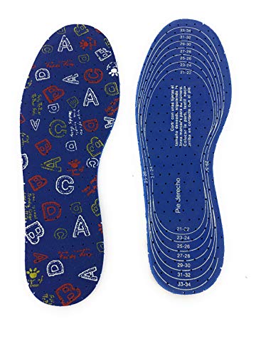 Tarrago Blue Kid, Plantilla de látex talla 19/34 recortable para niños Tarrago Blue Kid, Plantilla de látex talla 19/34 recortable para niños