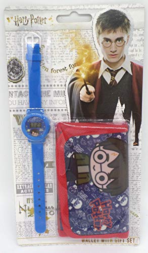 TDL Harry Potter Set De Regalo Reloj + Billetera - Licenciado Oficialmente -Watch & Wallet TDL Harry Potter Set De Regalo Reloj + Billetera - Licenciado Oficialmente -Watch & Wallet