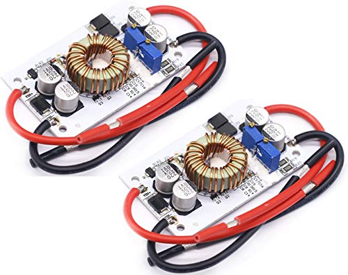 TECNOIOT 2pcs DC-DC Boost Converter Constant Current Mobile Power Supply 10A 250W LED Driver TECNOIOT 2pcs DC-DC Boost Converter Constant Current Mobile Power Supply 10A 250W LED Driver