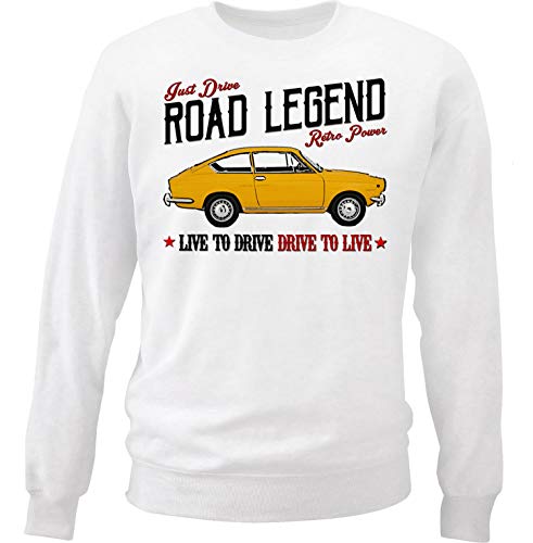 Teesandengines FIAT 850 Sport COUPÈ 1968 Sudadera Size Small Teesandengines FIAT 850 Sport COUPÈ 1968 Sudadera Size Small