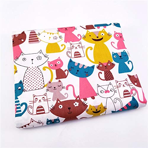 Tela gatitos NOVEDAD de 0.50 m. x 1.60m vestiditos, cojines, sabanas, canastillas, 100% algodon toallas, banderines, attrezo casa de muñecas, guirnaldas, manualidades muñecos de CHIPYHOME Tela gatitos NOVEDAD de 0.50 m. x 1.60m vestiditos, cojines, sabanas, canastillas, 100% algodon toallas, banderines, attrezo casa de muñecas, guirnaldas, manualidades muñecos de CHIPYHOME