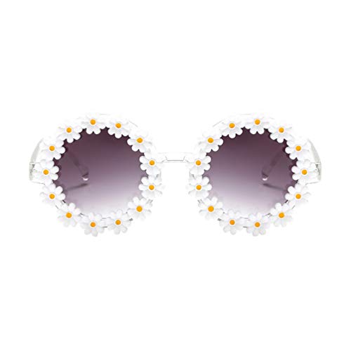 TENDYCOCO Gafas de Sol de Moda para Mujer Accesorios de Protección para Los Ojos de Margarita Gafas de Sol de Fiesta Gafas Gafas para Damas TENDYCOCO Gafas de Sol de Moda para Mujer Accesorios de Protección para Los Ojos de Margarita Gafas de Sol de Fiesta Gafas Gafas para Damas