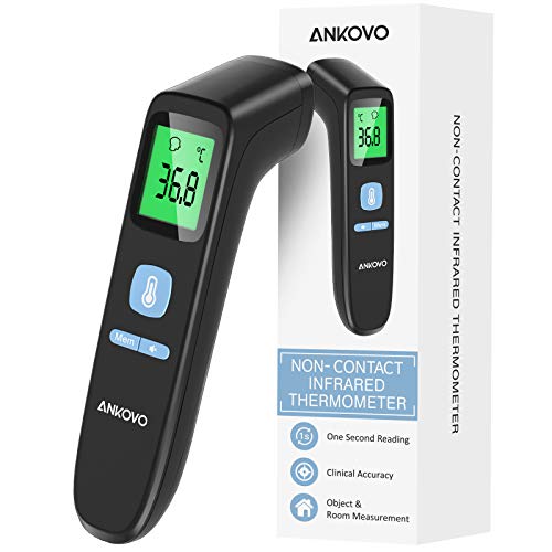 Termometro Infrarrojos para Adultos y Niños,Termómetro Digital Actualizado con Modo Frente y Objeto, Termómetro sin Contacto con Pantalla LCD, Función Memoria, Alarma de Fiebre Termometro Infrarrojos para Adultos y Niños,Termómetro Digital Actualizado con Modo Frente y Objeto, Termómetro sin Contacto con Pantalla LCD, Función Memoria, Alarma de Fiebre