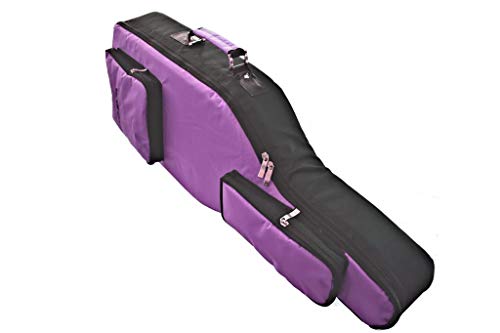 TGC ® Guitar Hero Live - Funda para guitarra eléctrica, color morado y negro