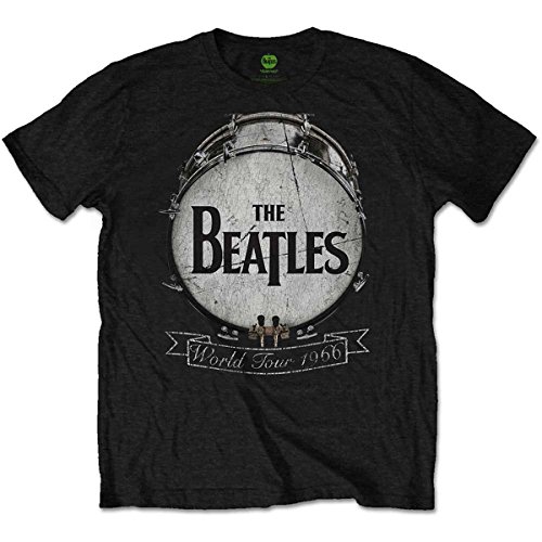 The Beatles Revolver World Tour '66 John Lennon Oficial Camiseta para Hombre (X-Large)
