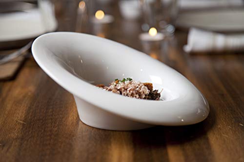 THE CHEF COLLECTION – Plato Expo, Colección Wonder, plato hondo, porcelana blanca, 20,6x18,7x8,8 cm THE CHEF COLLECTION – Plato Expo, Colección Wonder, plato hondo, porcelana blanca, 20,6x18,7x8,8 cm