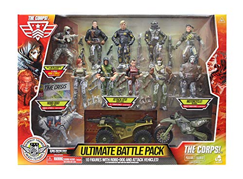 The Corps Special Forces Action Figures and Vehicle Deluxe Playset by The Corps (English Manual)