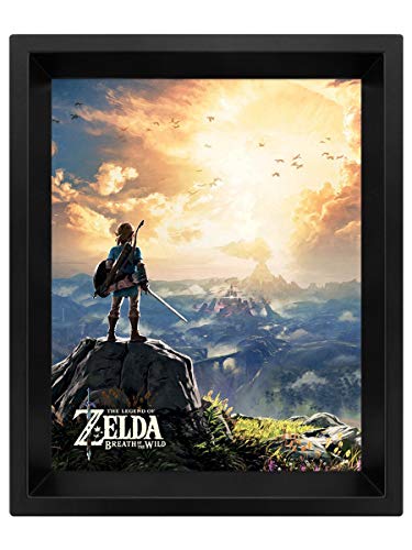 The Legend Of Zelda - Poster 3D Sunset
