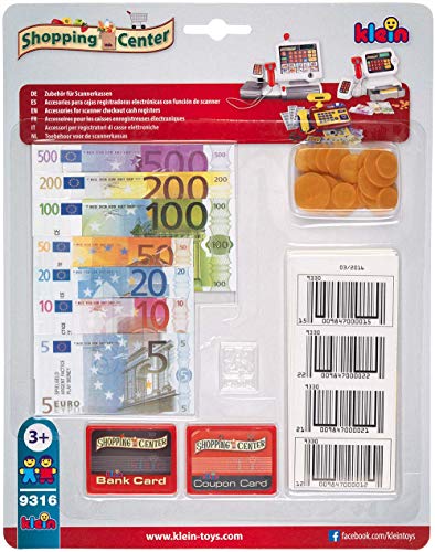 Theo Klein-9316 Set Accesorios Para Caja Registradora Scanner, Juguete, Multicolor (9316) Theo Klein-9316 Set Accesorios Para Caja Registradora Scanner, Juguete, Multicolor (9316)