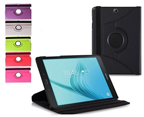 Theoutlettablet - Funda para tablet Samsung Galaxy Tab A 9.7" SM-T550, SM-T555, SM-550 , color negro Theoutlettablet - Funda para tablet Samsung Galaxy Tab A 9.7" SM-T550, SM-T555, SM-550 , color negro
