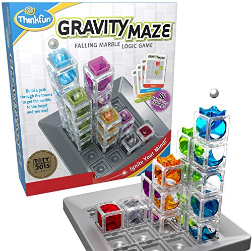 ThinkFun Think Fun Gravity Maze (763399), Multicolor (RAVENSBURGER