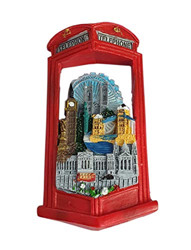 thomas benacci Imán nevera, Londres en caja telefónica roja, puente de la torre, gran Ben, catedral de San Pablo, autobús de dos pisos, taxi negro, Buckingham, Westminster, recuerdo británico thomas benacci Imán nevera, Londres en caja telefónica roja, puente de la torre, gran Ben, catedral de San Pablo, autobús de dos pisos, taxi negro, Buckingham, Westminster, recuerdo británico