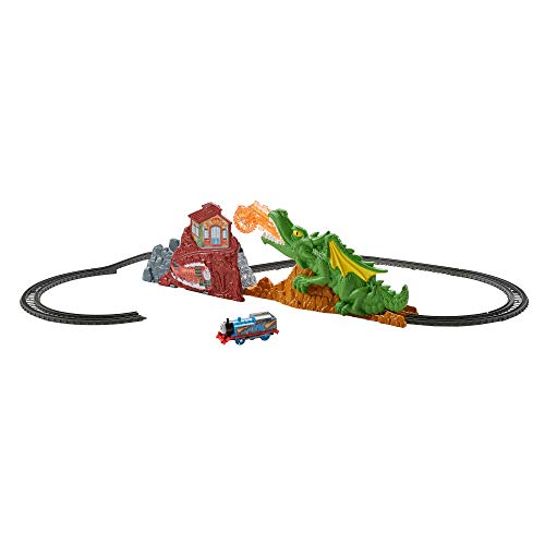 Thomas & Friends FXX66 Trackmaster - Juego de Tren con Accesorios, diseño de dragón, Multicolor