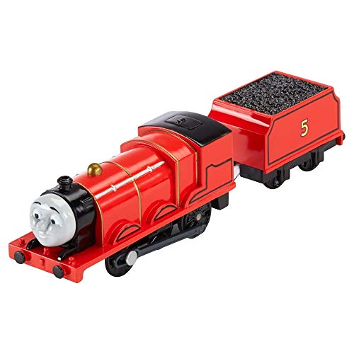Thomas & Friends - Locomotora motorizada, Personaje Principal James (Mattel BML08) Thomas & Friends - Locomotora motorizada, Personaje Principal James (Mattel BML08)