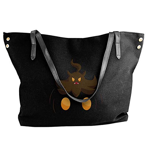 tiao9143 Bolso de lona Women's Canvas Large Tote Shoulder Handbag Spooky Pumpkaboo Boi Messenger Bags Classic purse shopping Sling Bag tiao9143 Bolso de lona Women's Canvas Large Tote Shoulder Handbag Spooky Pumpkaboo Boi Messenger Bags Classic purse shopping Sling Bag