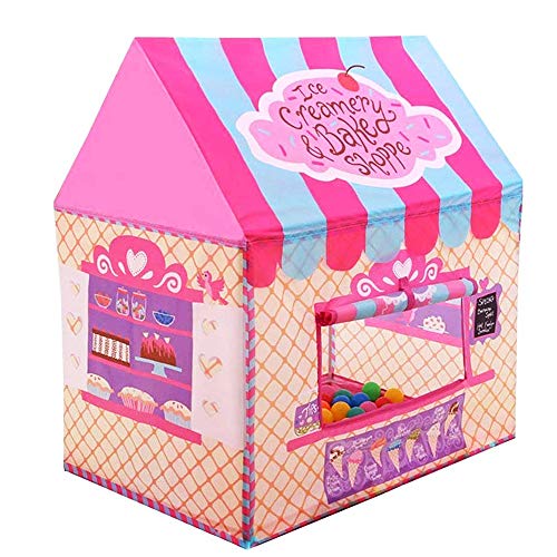 Tienda Campaña Infantil - Carpas para Niños Casa de Juegos para Niños Niñas Jugando Castillo Interior Cumpleaños al Aire Libre Tienda Campaña Infantil - Carpas para Niños Casa de Juegos para Niños Niñas Jugando Castillo Interior Cumpleaños al Aire Libre