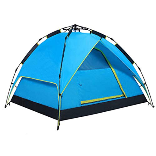Tienda de campaña- Tienda de campaña emergente impermeable, tienda de campaña automática instantánea de fácil instalación, tienda de playa para la familia de 3 o 4 personas contra el viento UV Tienda de campaña- Tienda de campaña emergente impermeable, tienda de campaña automática instantánea de fácil instalación, tienda de playa para la familia de 3 o 4 personas contra el viento UV