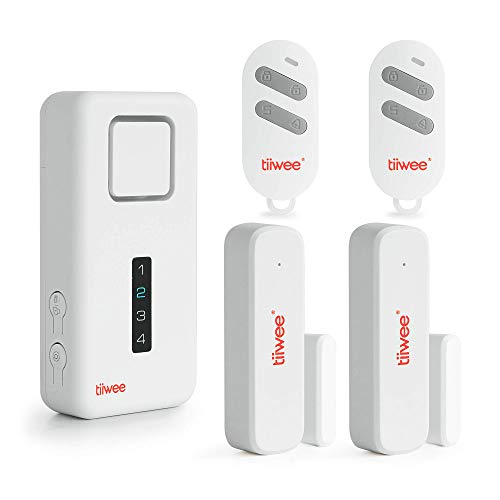 tiiwee X1 Sistema de Alarma para el Hogar - Inalámbrico - Sistema Completo con Sirena de 120 dB, 2 Sensores de Puerta y Ventana, 2 Controles Remotos tiiwee X1 Sistema de Alarma para el Hogar - Inalámbrico - Sistema Completo con Sirena de 120 dB, 2 Sensores de Puerta y Ventana, 2 Controles Remotos
