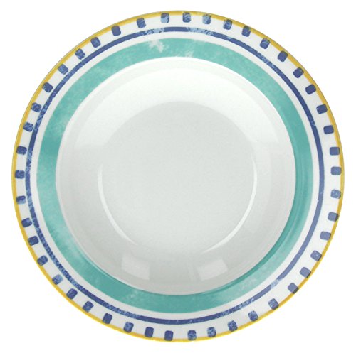 Tognana Olimpia Alhambra - Juego de 6 Platos hondos, Porcelana, Multicolor, 6 Unidades Tognana Olimpia Alhambra - Juego de 6 Platos hondos, Porcelana, Multicolor, 6 Unidades