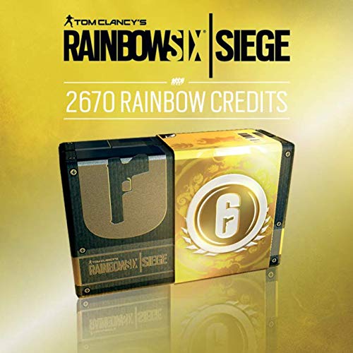 TOM CLANCY'S RAINBOW SIX SIEGE: 2670 (2400 + 270 bonus) R6-CREDITS - 2670 CREDITS | Código Uplay para PC