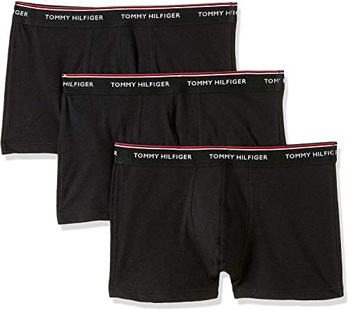 Tommy Hilfiger 3p Trunk Bóxer, Negro (Black 990), Large (Pack de 3) para Hombre Tommy Hilfiger 3p Trunk Bóxer, Negro (Black 990), Large (Pack de 3) para Hombre