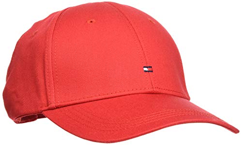 Tommy Hilfiger Classic BB Cap Gorra, Rojo (Apple Red 611), talla unica para Hombre Tommy Hilfiger Classic BB Cap Gorra, Rojo (Apple Red 611), talla unica para Hombre
