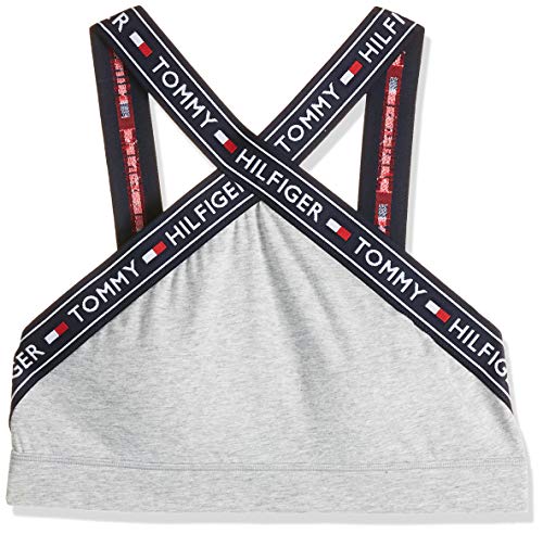 Tommy Hilfiger X Sujetador Estilo Bralette, Gris (Grey Heather 004), Small para Mujer Tommy Hilfiger X Sujetador Estilo Bralette, Gris (Grey Heather 004), Small para Mujer