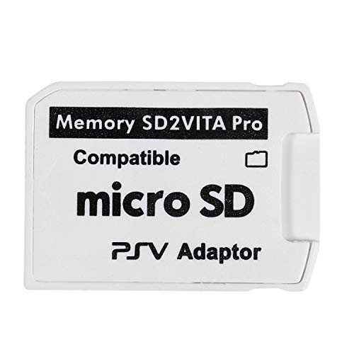 TOOGOO Versión 6.0 Sd2Vita para PS Vita Tarjeta De Memoria TF para Psvita Tarjeta De Juego PSV 1000/2000 Adaptador 3.65 Sistema Tarjeta Micro- R15