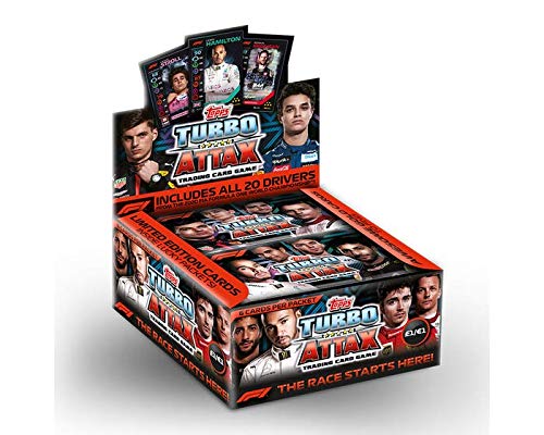 Topps- Formula1 Turbo Attax-Display Box of Packets Caja con 36 Sobres (TA1-ES1D) Topps- Formula1 Turbo Attax-Display Box of Packets Caja con 36 Sobres (TA1-ES1D)