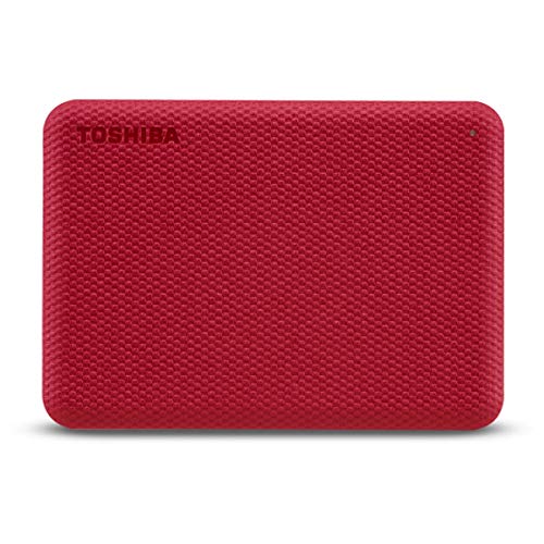 Toshiba Canvio Advance - Disco Duro (4 TB, 2,5"), Color Rojo Toshiba Canvio Advance - Disco Duro (4 TB, 2,5"), Color Rojo