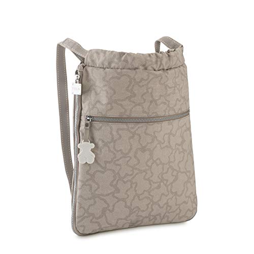 Tous Caine Kaos N, Bolso Mochila para Mujer, Gris (Piedra 295810276), 33x38x6 cm (W x H x L) Tous Caine Kaos N, Bolso Mochila para Mujer, Gris (Piedra 295810276), 33x38x6 cm (W x H x L)