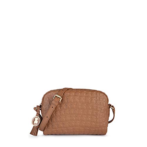Tous Sherton, Bolso Bandolera para Mujer, Marrón (Cuero 995890622), 19x14x5 cm (W x H x L) Tous Sherton, Bolso Bandolera para Mujer, Marrón (Cuero 995890622), 19x14x5 cm (W x H x L)
