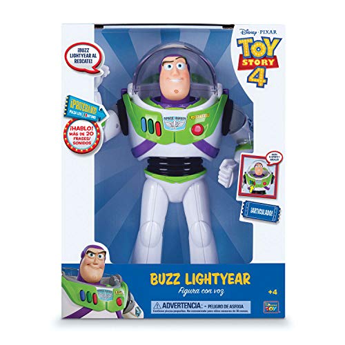 Toy Story Figura Articulada Buzz Lightyear con Voz 30 cm (BIZAK 61234070) Toy Story Figura Articulada Buzz Lightyear con Voz 30 cm (BIZAK 61234070)