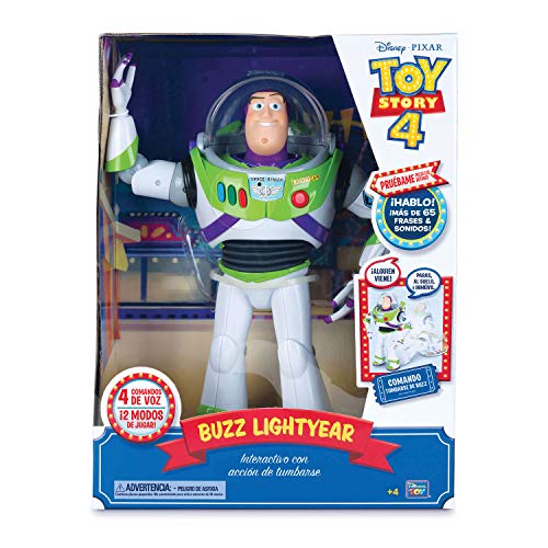 Toy Story Figura Articulada Buzz Lightyear Super Interactivo 30 cm (BIZAK 61234432)