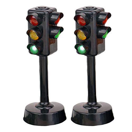 TOYANDONA 2Pcs Semáforo Juguete Divertido Juguete Educativo Temprano Semáforos Modelo Juguetes Señal de Tráfico Juguetes Educación Temprana Juguete Modelo de Tráfico para Niños TOYANDONA 2Pcs Semáforo Juguete Divertido Juguete Educativo Temprano Semáforos Modelo Juguetes Señal de Tráfico Juguetes Educación Temprana Juguete Modelo de Tráfico para Niños