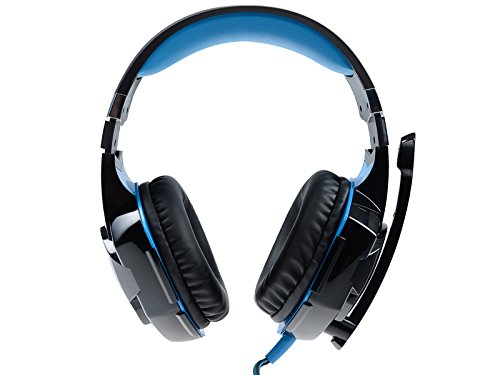 Tracer Hydra 7.1 Binaural Diadema Negro, Azul - Auriculares con micrófono (PC/Juegos, 7.1 Canales, Binaural, Diadema, Negro, Azul, Digital)