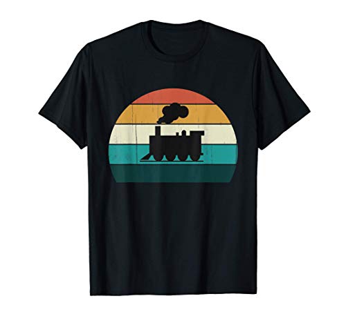 Tren retro Vagón de época Locomotora Regalo de amante del Camiseta Tren retro Vagón de época Locomotora Regalo de amante del Camiseta